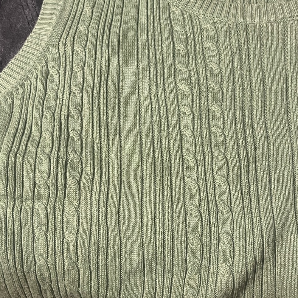 Van Heusen Light Green Tank Top - Picture 4 of 4